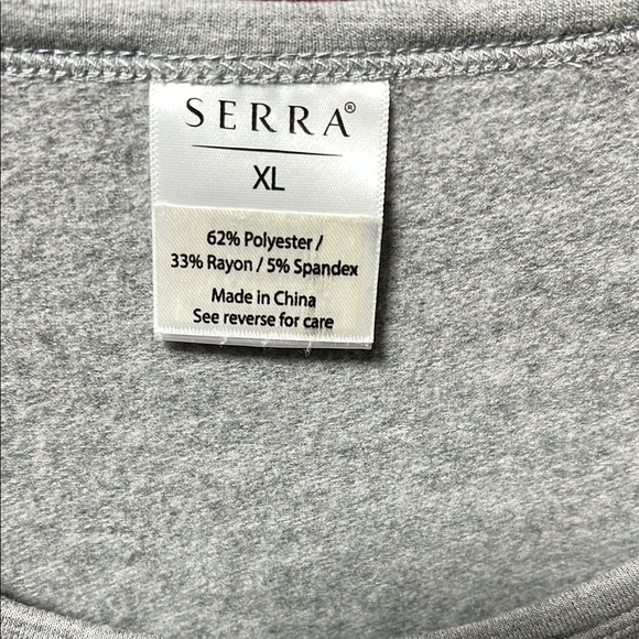 Serra Gray Sleep Shirt - Picture 2 of 3